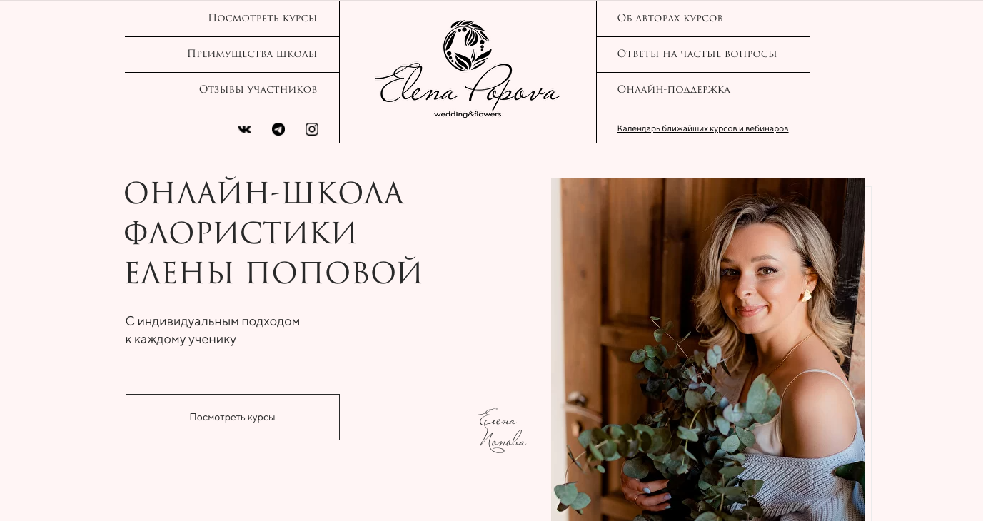 Художница Елена Попова