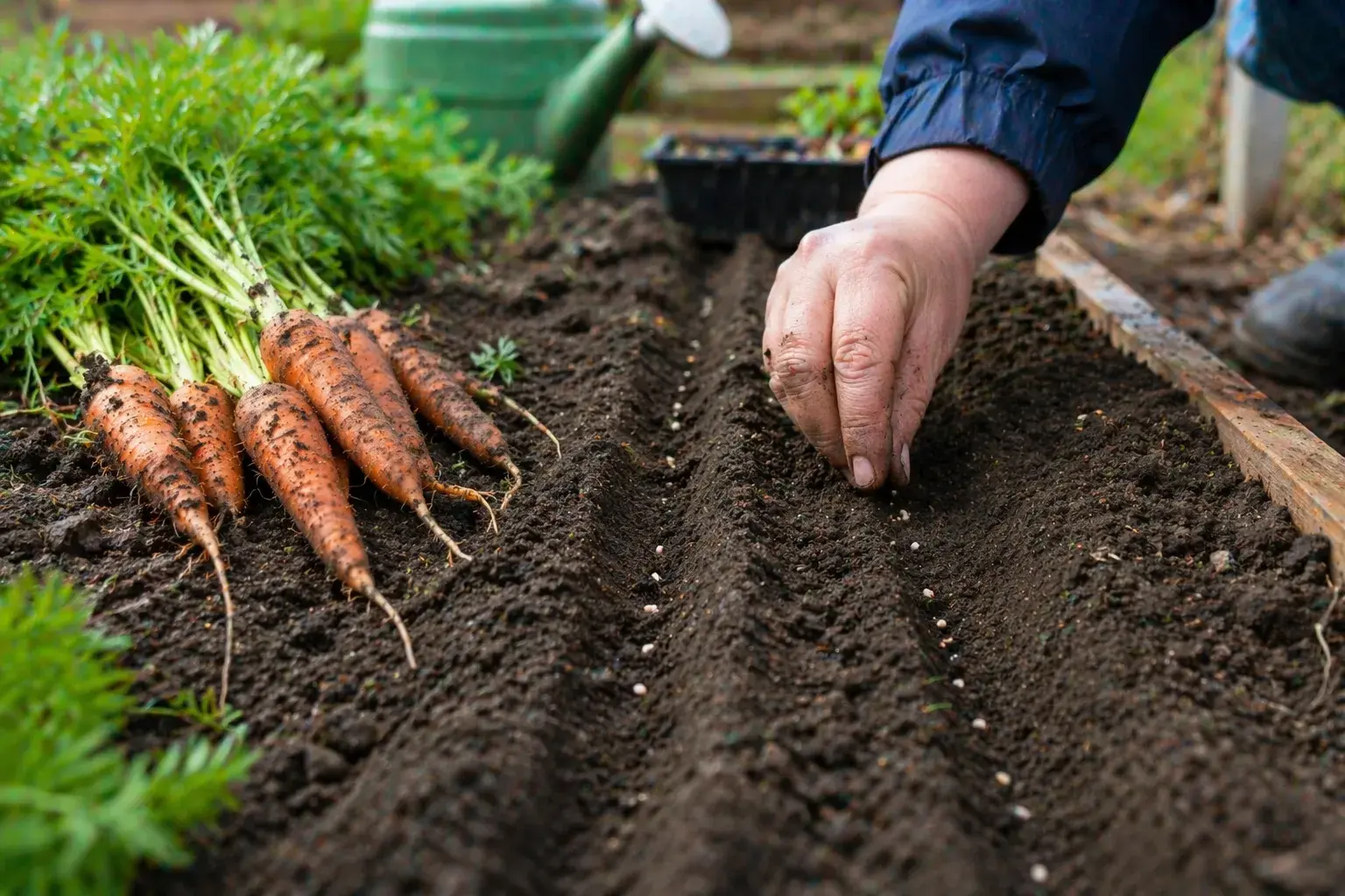 Когда сажать морковь