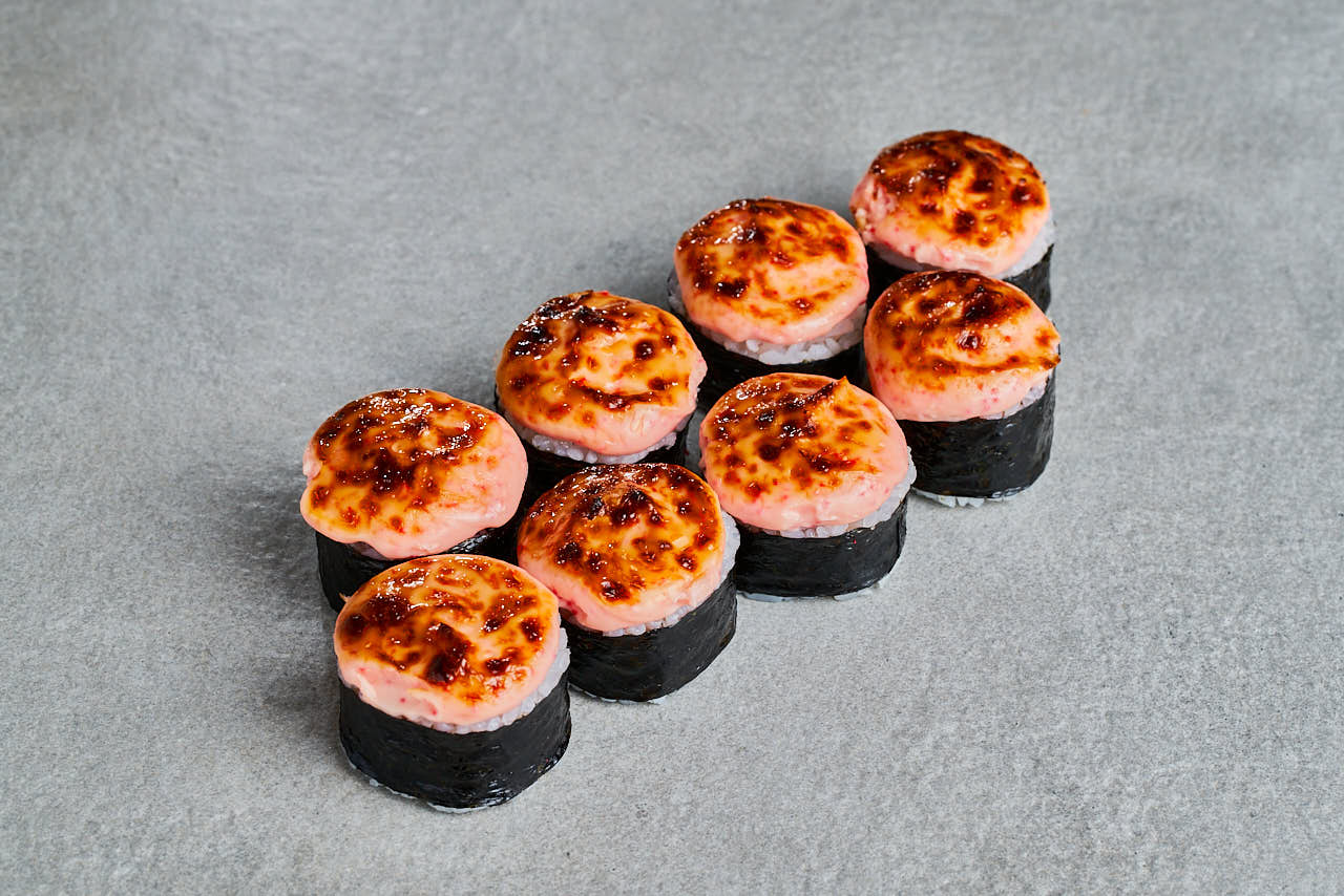 Рецепт суши с крабом запеченные фото 118