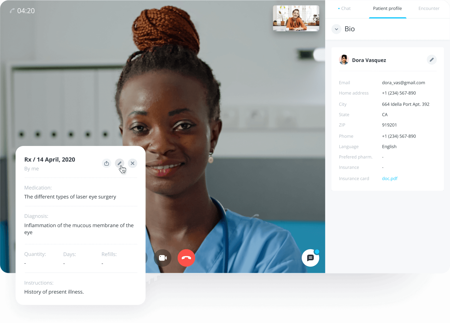 электронная медицинская карта