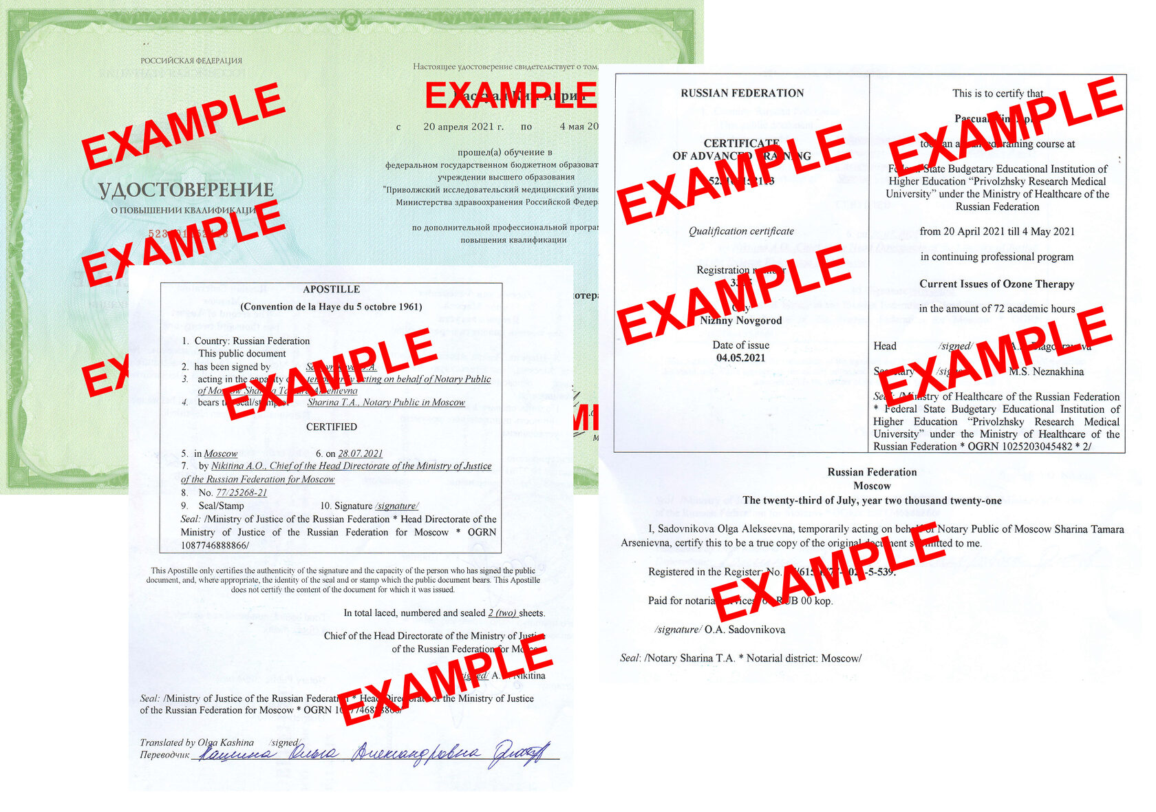 Ozone therapy training. Distance course.