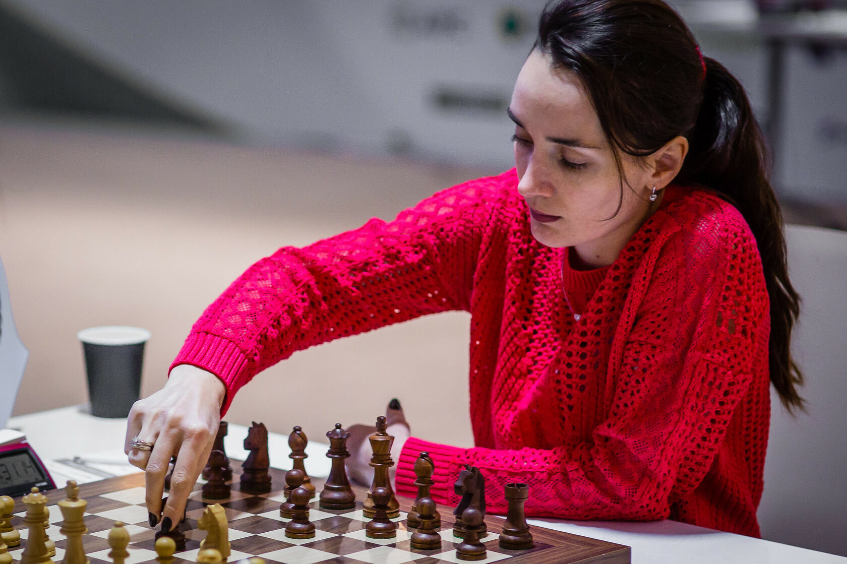 Women in chess. Костенюк Лагно.
