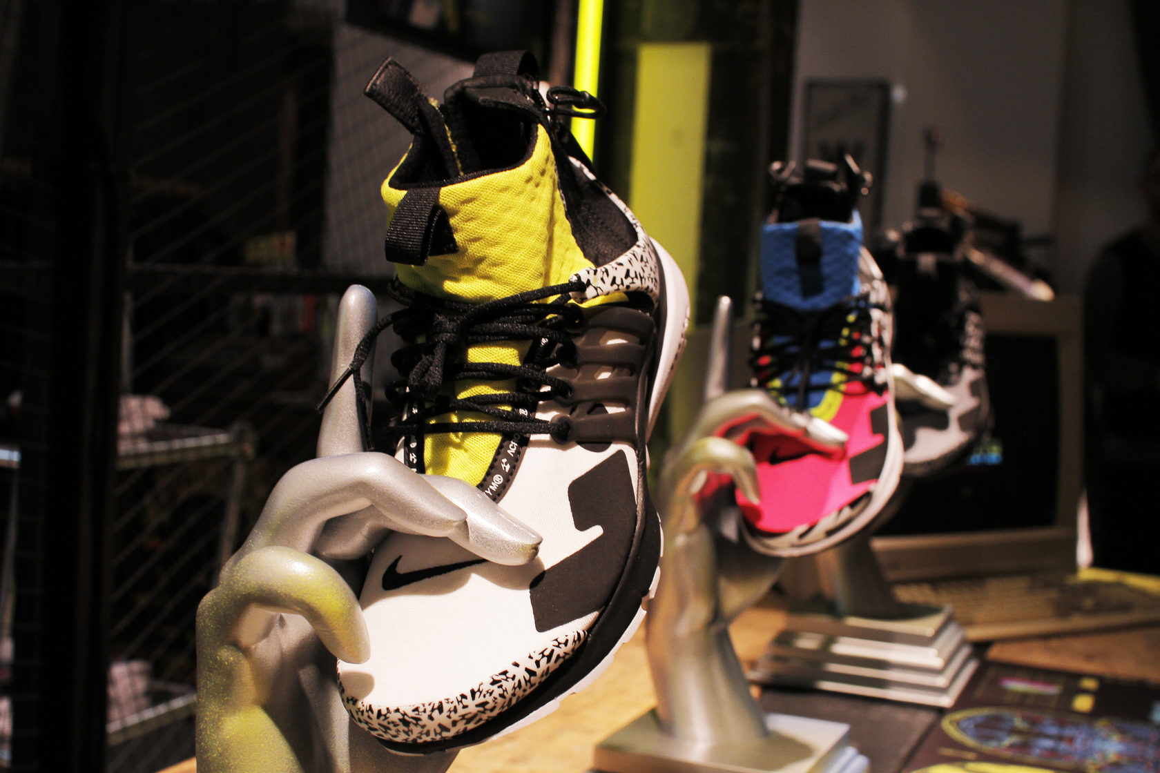 Acronym x nike air clearance presto mid dynamic yellow