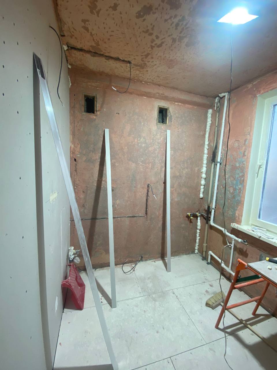 Ванная до ремонта