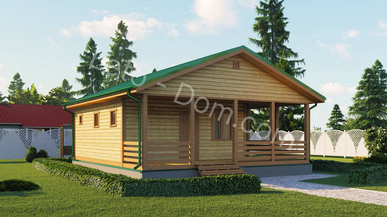 дом из бруса