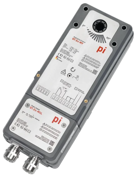 Электропривод QT.Ex-M, официальный материал pi safety