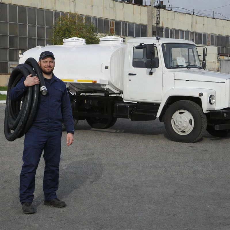Водовоз ГАЗ-3309 с водителем — АВТО-ВОДА