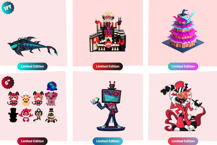 Youtooz Hazbin Hotel фигурки