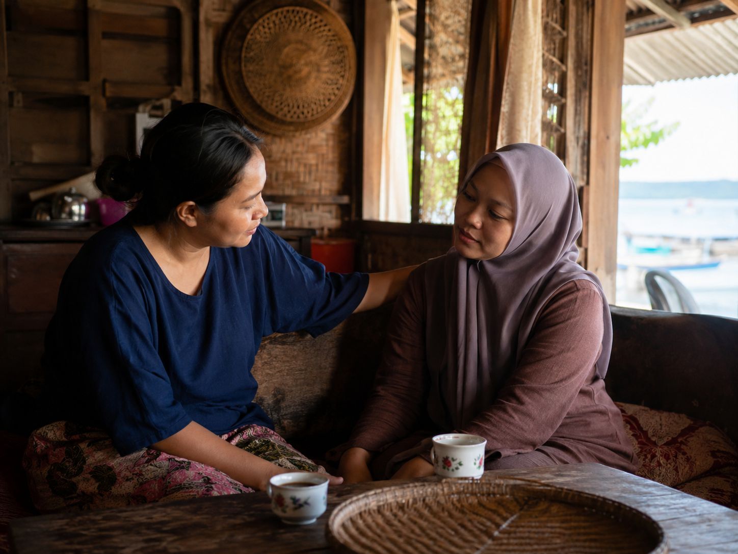 Solidaritas masyarakat Indonesia saat menghadapi krisis hidup