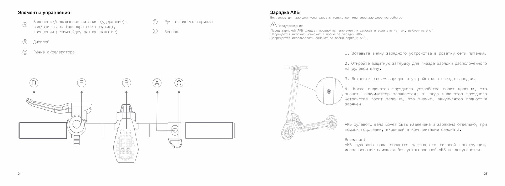 Инструкция к электросамокату Kugoo HX Plus