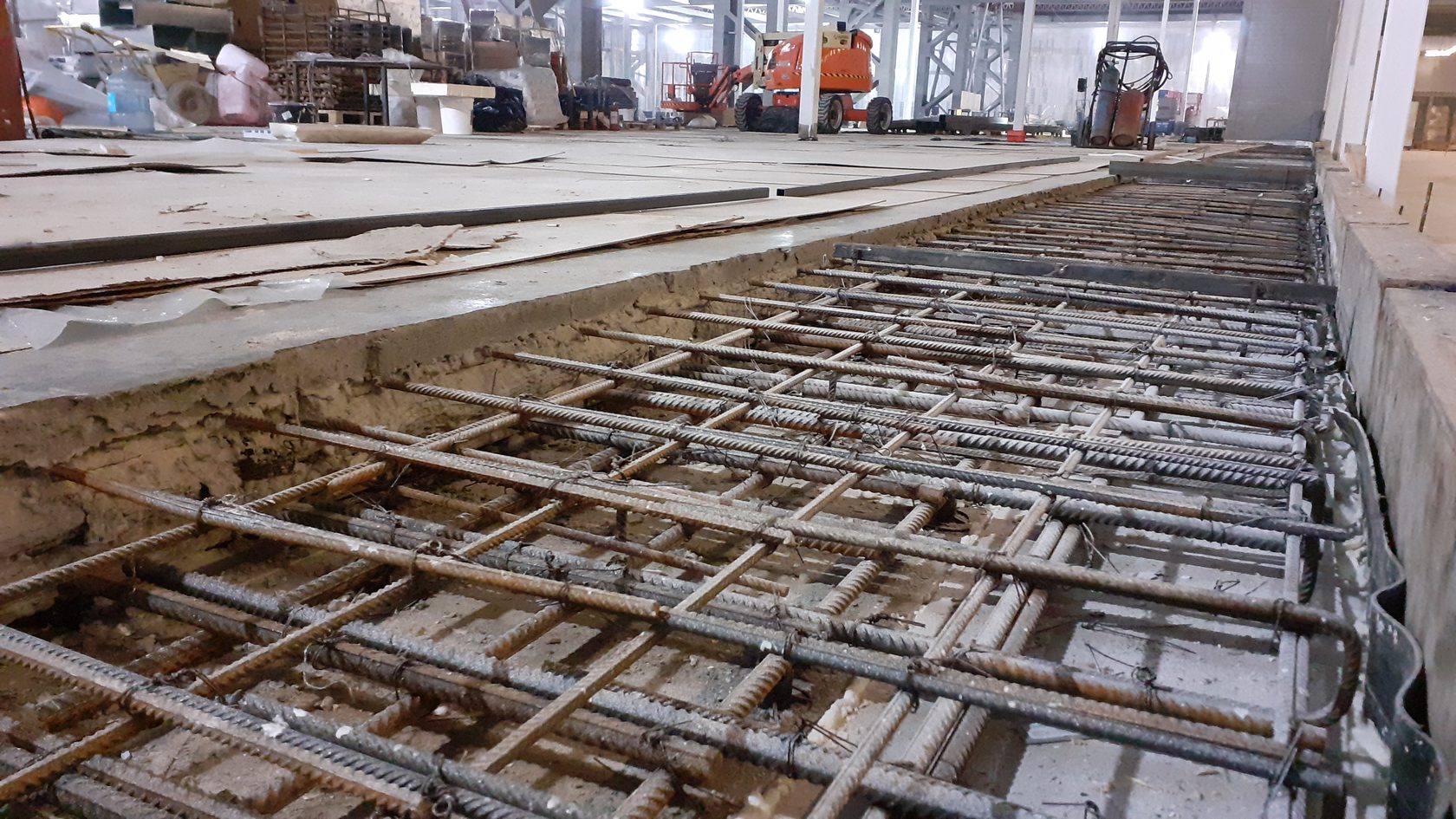 Промышленный наливной пол