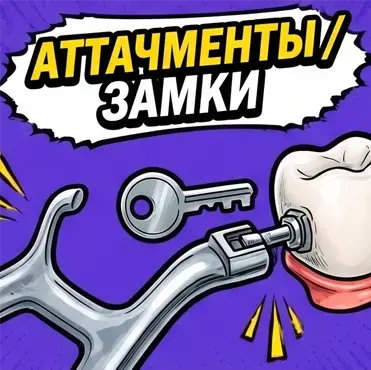 Бюгельный протез на замках
