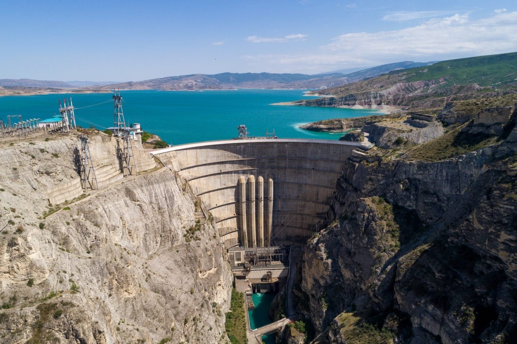 Водохранилище в Дагестане