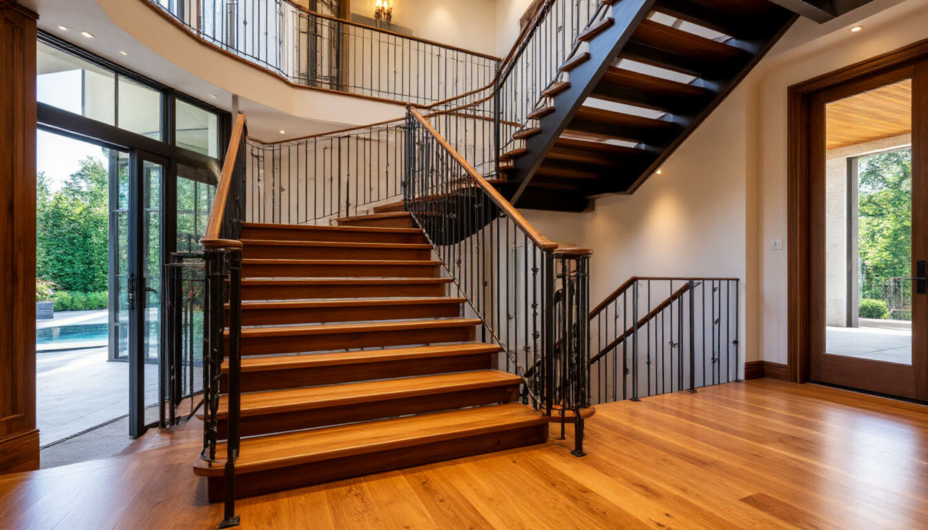 Лестница на второй этаж