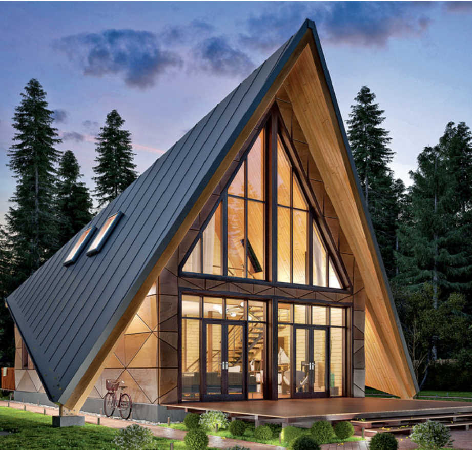 Дом в стиле барнхаус