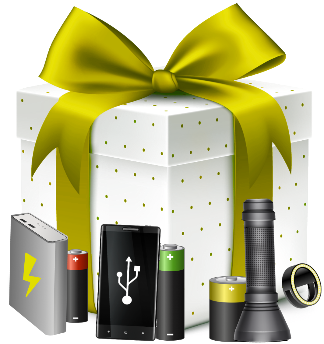 Повер-Бокс (Power-Box) - Сюрприз с повер-банком (PowerBank) внутри.