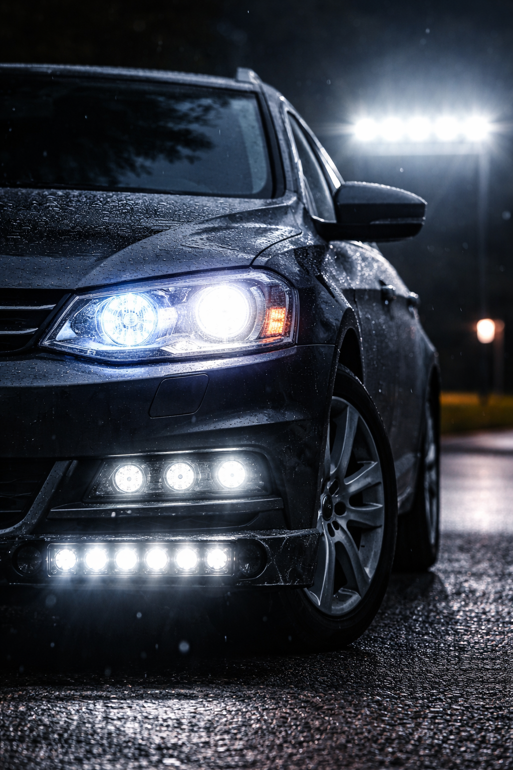 Неправильный тюнинг фар