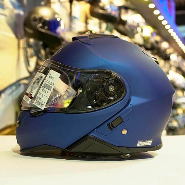 Shoei neotec 2 hot sale matt blue metallic