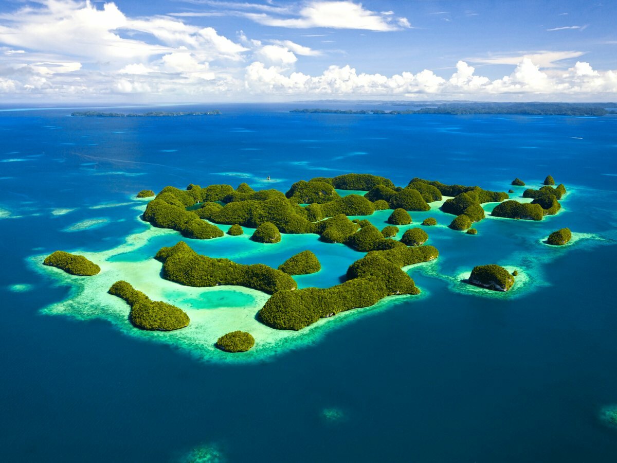 Html islands. Рок-Айлендс, Палау. Макронезия Палау. Остров Палау Микронезия. Атолл Нукуоро в Микронезии.