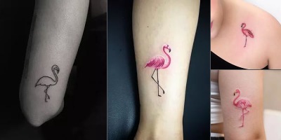 Переводные тату Flamingo (middle)