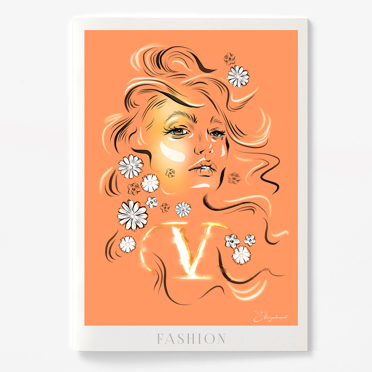  Цифровая иллюстрация, фэшн эскиз, Фэшн-иллюстрация, Fashion-illustrator, mingalevaart, Анна Мингалёва