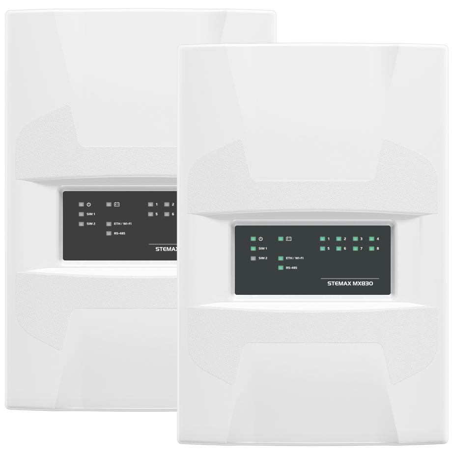 2 контроллера STEMAX MX840: с индикацией и без