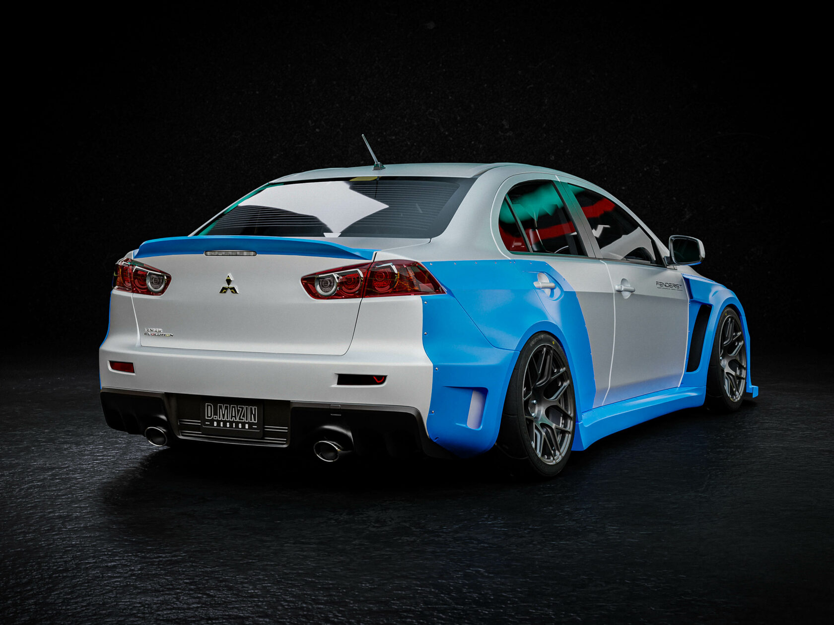 FENDERIST SPEC S Full Set / WIDE BODY KIT MITSUBISHI LANCER EVO X 20082015