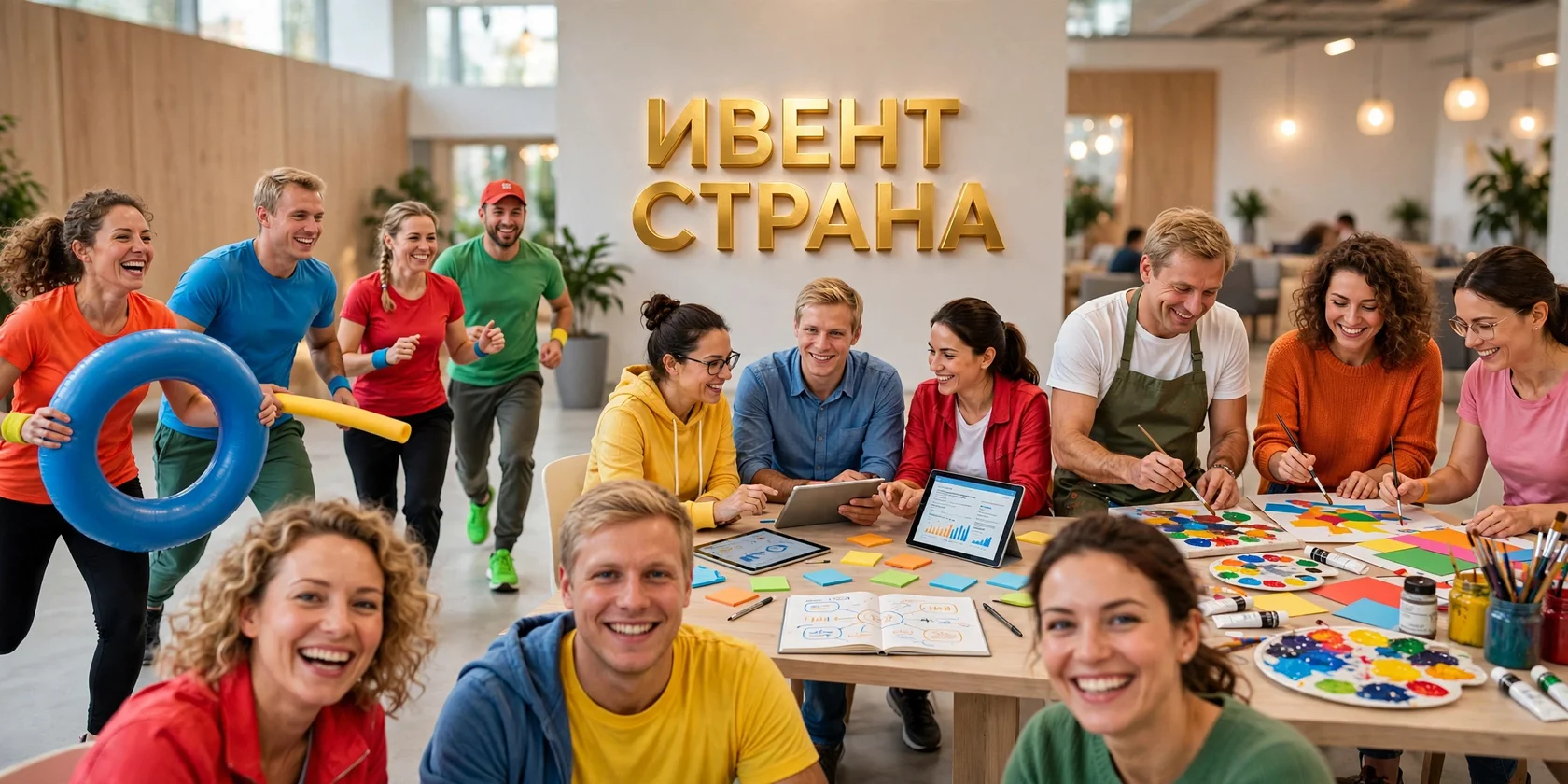 Популярные тимбилдинги