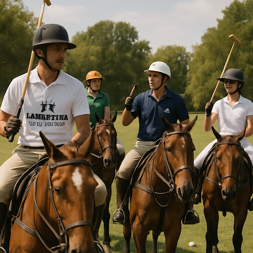 Polo Training Session at La Martina Polo School