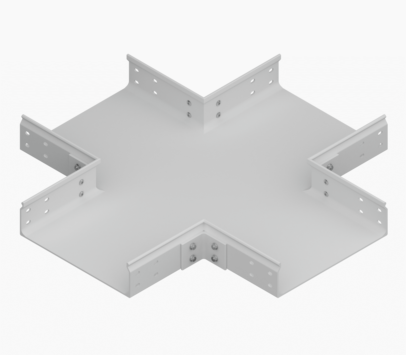 Подъём 45° наружный сплошного лотка СК45