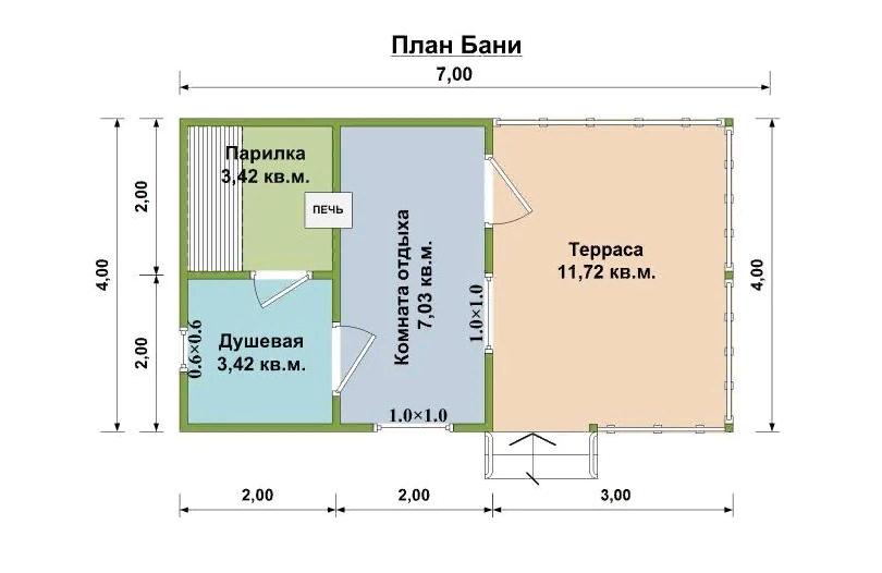 Баня 8. Баня 5 на 7 с террасой планировка. Проект бани 7 на 4 с террасой. Планировка бани 8 на 5 с верандой. План бани 5х7 с верандой.