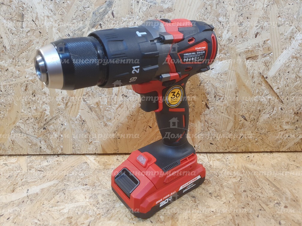 Купити ударний безщітковий шуруповер Start Pro SCD2-21/2B Brushless