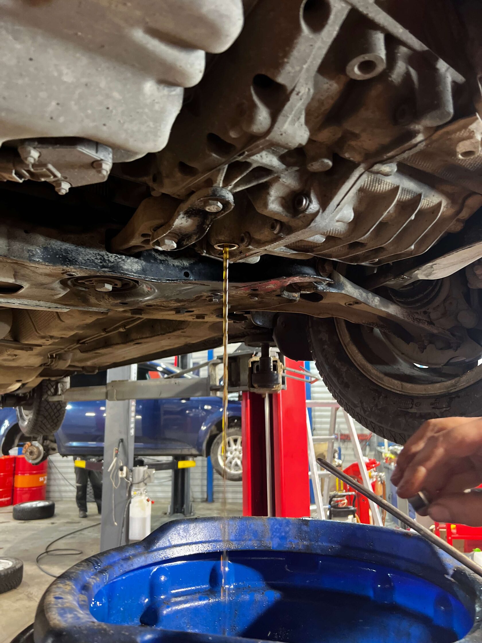 Слив масла из DSG DQ250