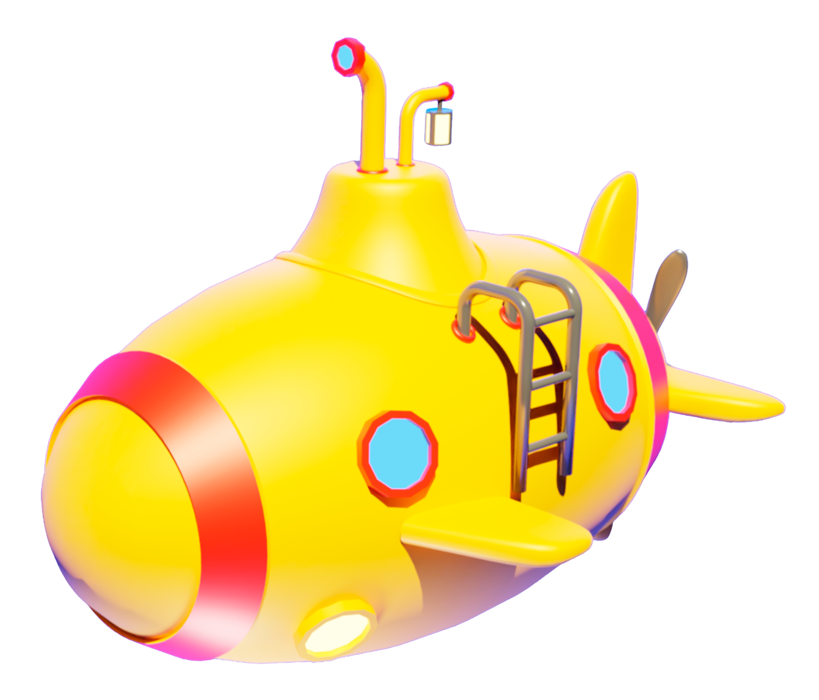 QX Infiniti Yellow Submarine