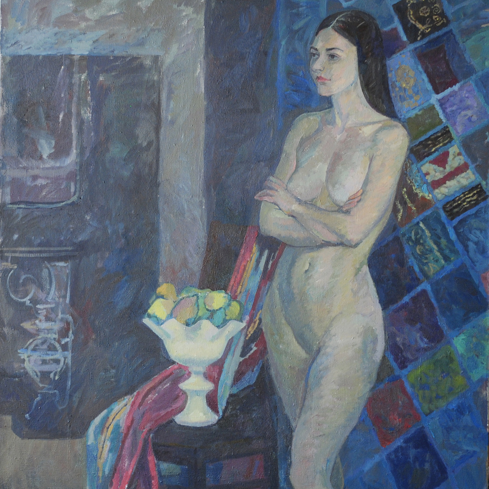 Blue nude