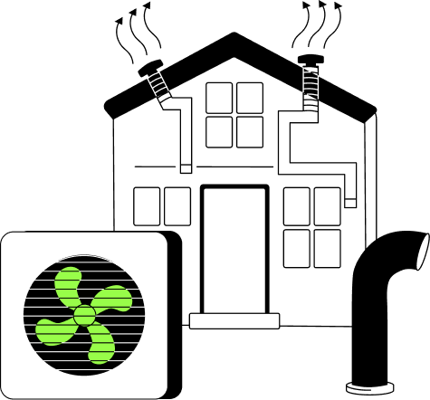 La aerotermia es un método eficiente y económico para proporcionar calor a su hogar o enfriarlo en épocas calurosas