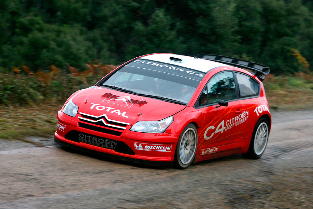 Тесты Citroën C4 WRC, декабрь 2005/Фото: Citroën Communication