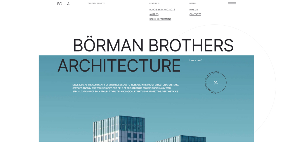 Новый шаблон для тильды Architecture