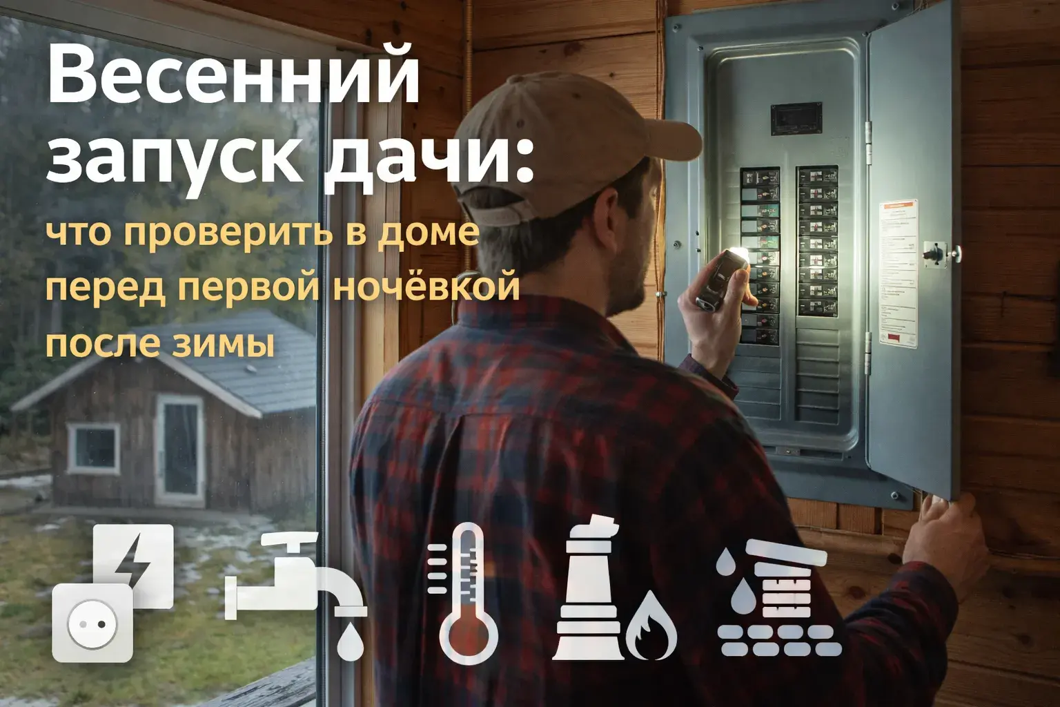 Весенний запуск дачи