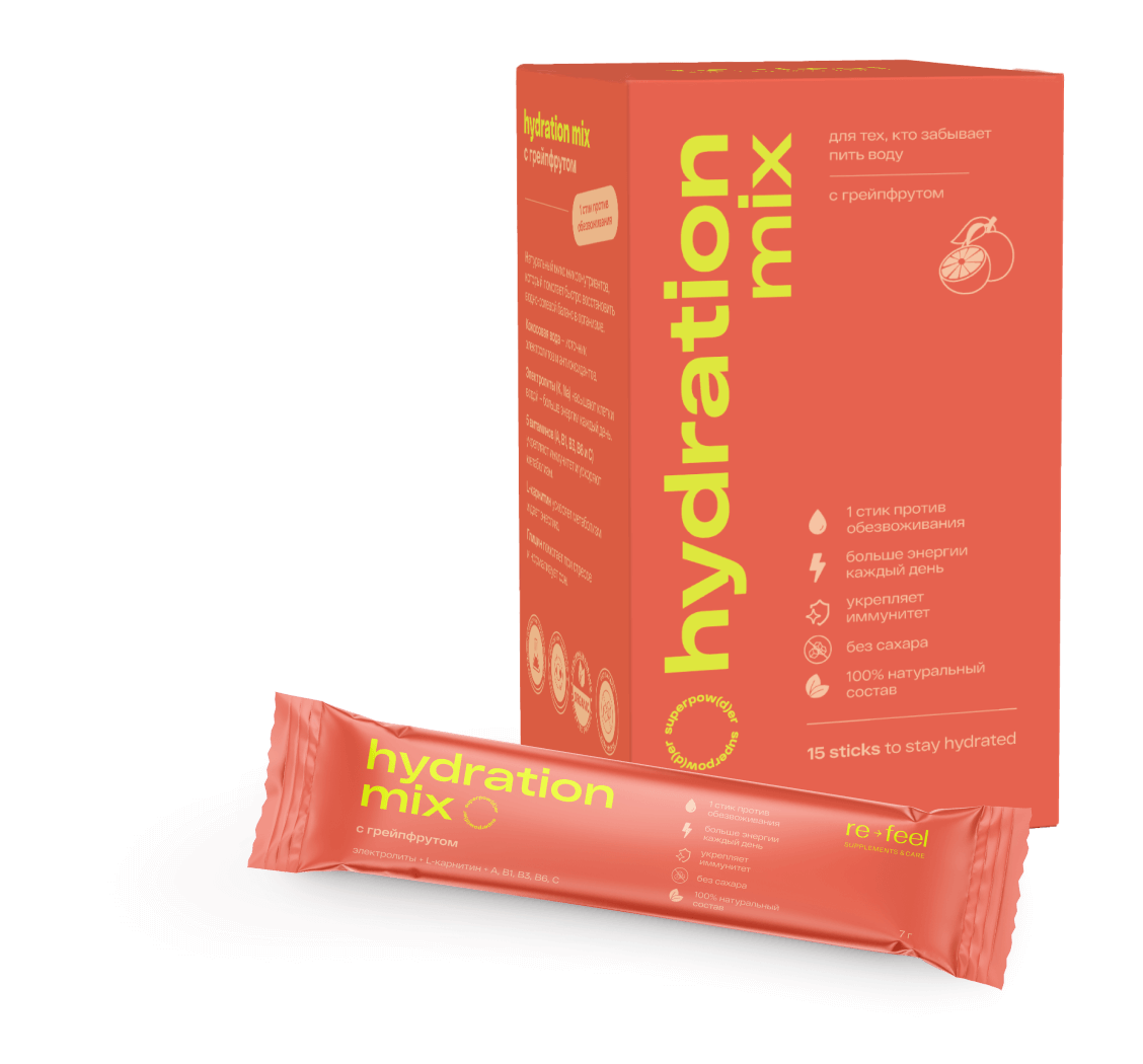 re-feel wellness & care | натуральные напитки и добавки рефил