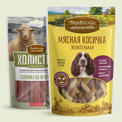 Сухой корм для собак – купить в интернет-магазине Деревенские лакомства