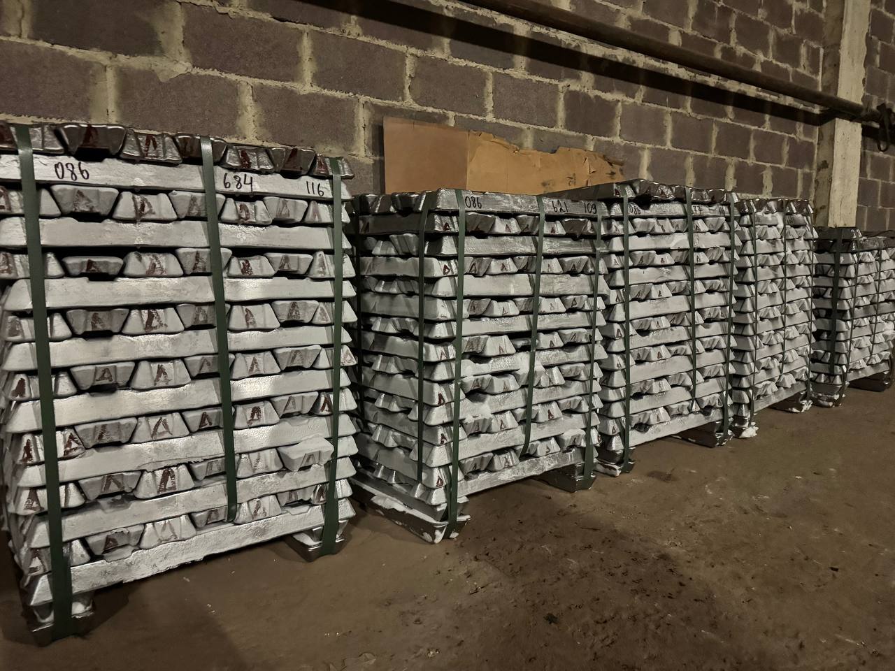 Отгрузка алюминиевого литейного сплава АК9ч ГОСТ 1583-93