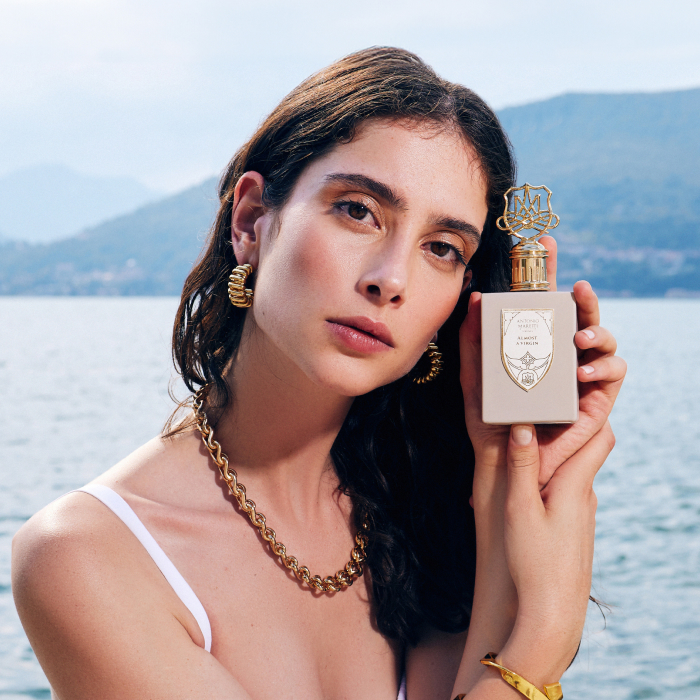 Woman with Almost A Virgin perfume