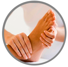 Массажер для ног с массажем стопы