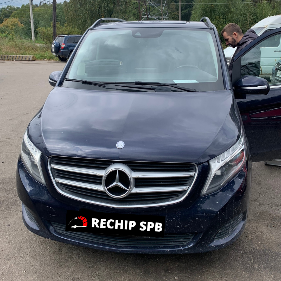 Отключение AdBlue Mercedes V-class V200d, V220d, V250d w447 СПб (Системы  впрыска мочевины SCR BlueTec)