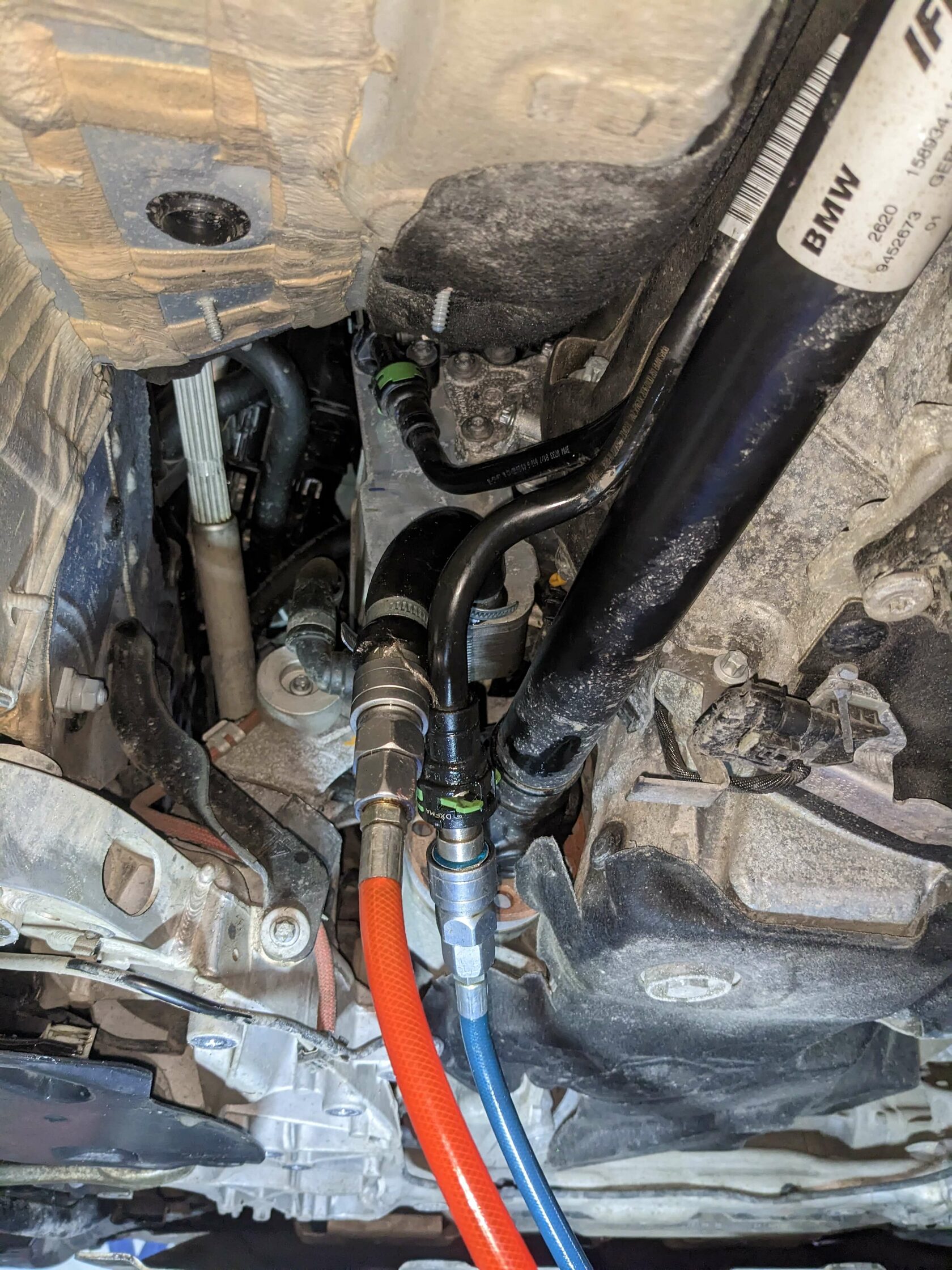 Установка Motul Evo для АКПП BMW