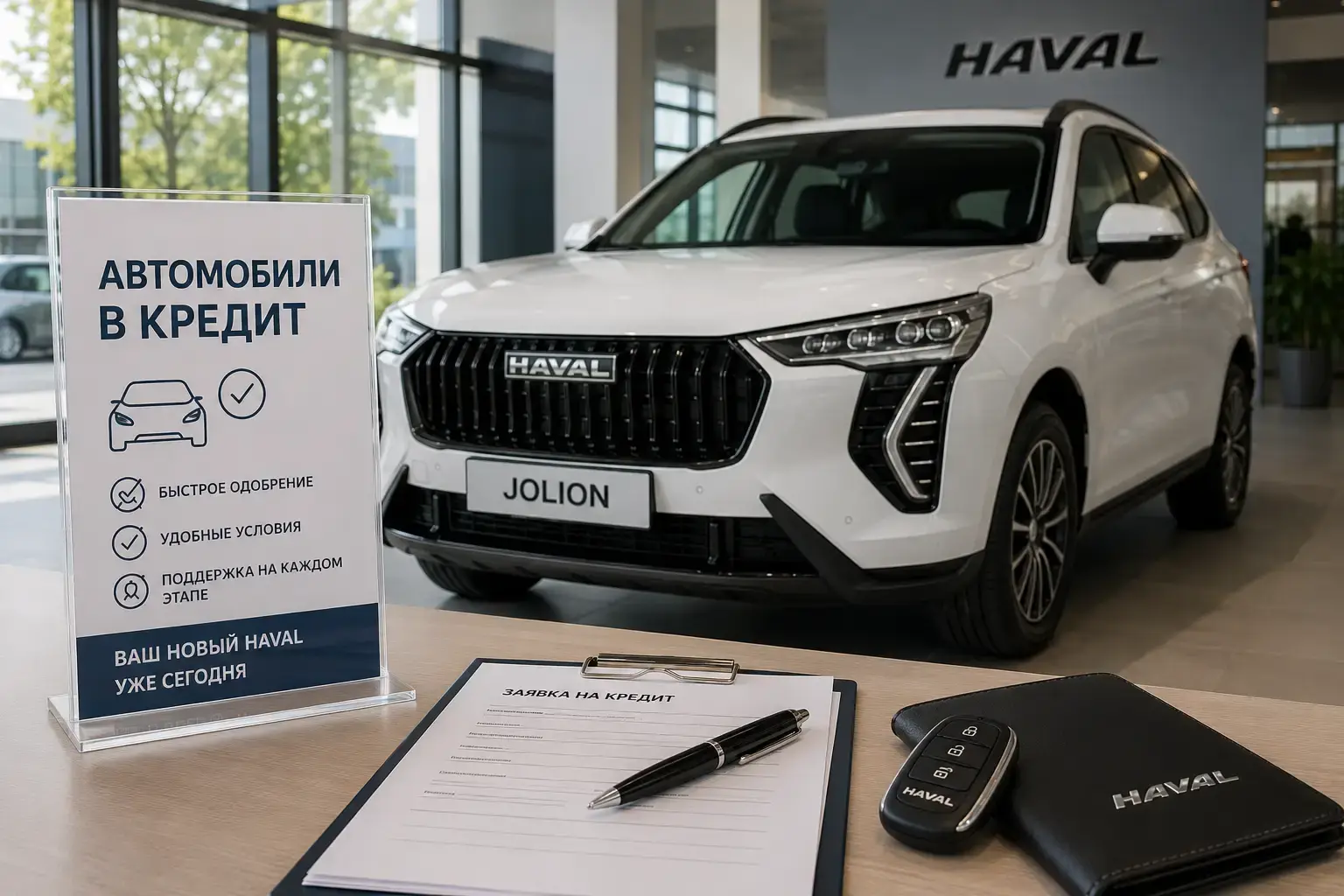 Haval Jolion в кредит