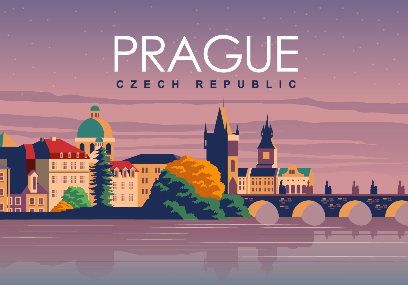 Прага символ города