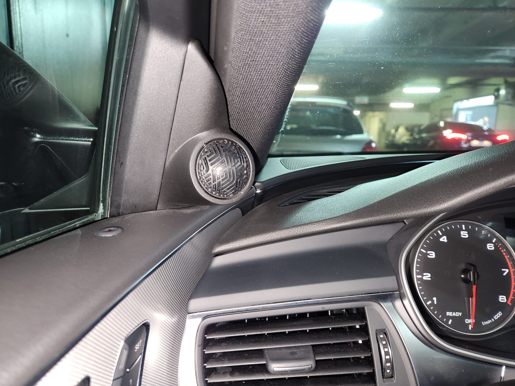 замена акустики audi a6 c7