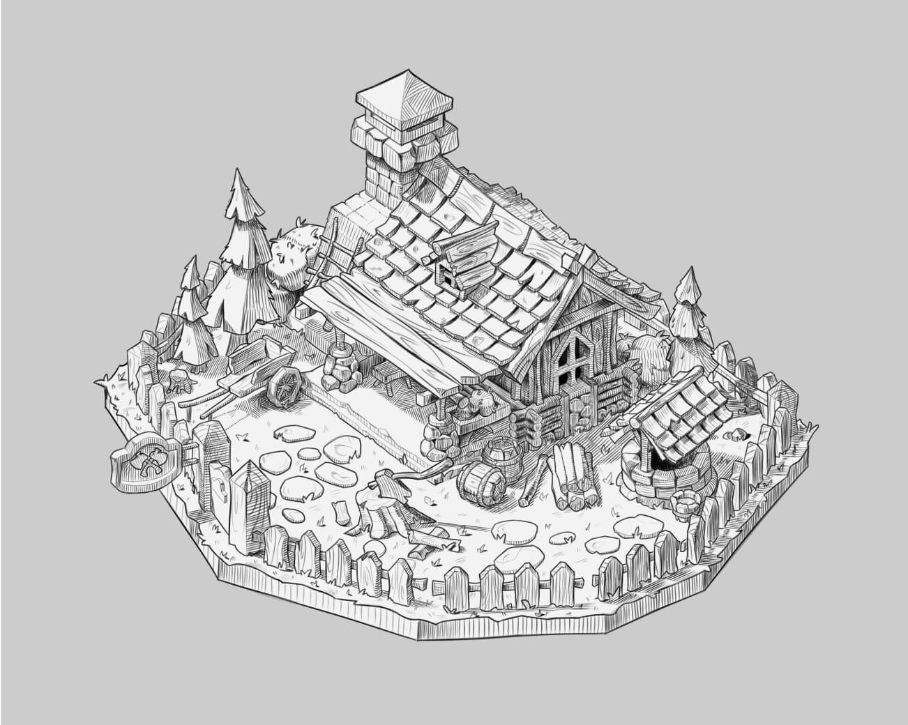 Работа студента NewArtSchool — пример 13